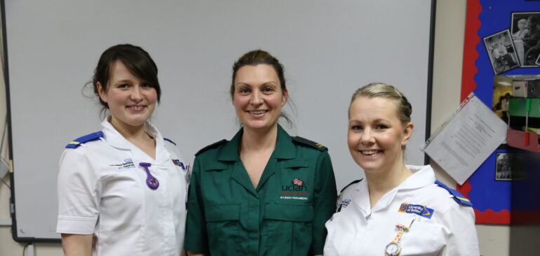 Paramedic Studies Students - UC Bolton Teaching Hospital