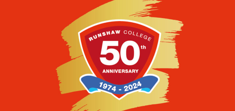 50th Anniversary Logo Red