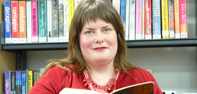 Author Alice Broadway Visits Runshaw