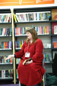 Author Alice Broadway Visits Runshaw